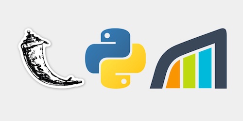 Flask, Python and Rollbar logos, copyright their respective owners.
