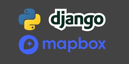 Python, Django and Mapbox logos are copyright their respective owners.