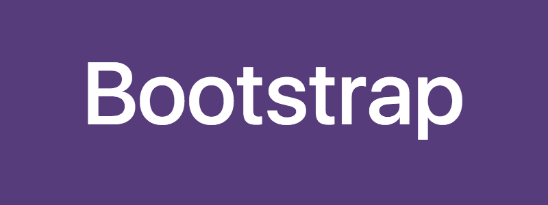 Bootstrap logo.