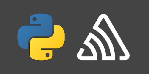 Python and Sentry logos. Copyright their respective owners.