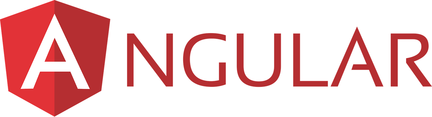 Angular logo.