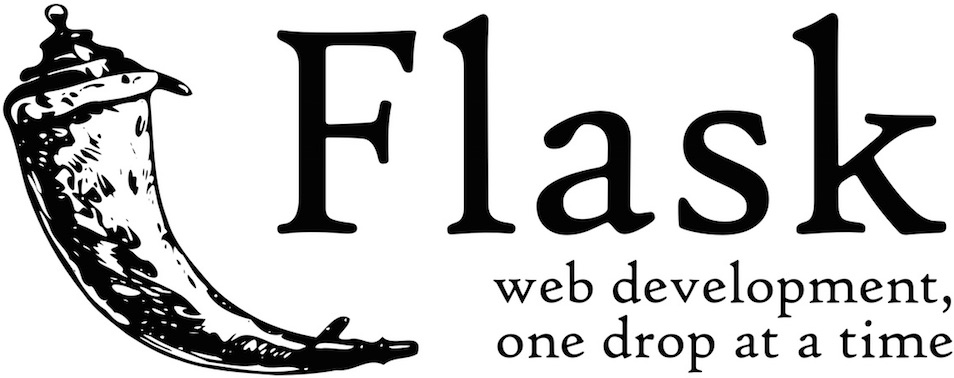 Official Flask logo. Flask Artwork License.