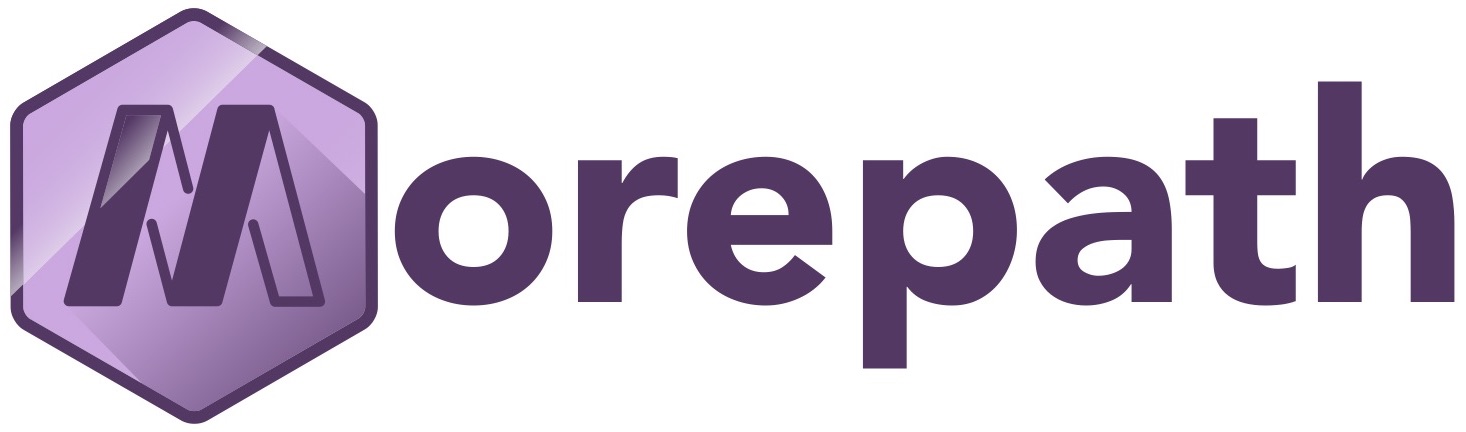 Official Morepath web framework logo.