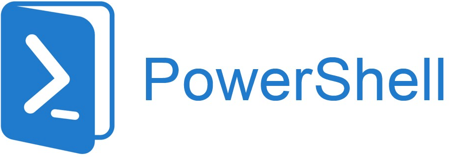 PowerShell logo.